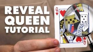 The Queen Knows It All! / Magic Trick Tutorial with Marked Bicycle Rider Backs