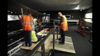 Le Rhone engine removal from Sopwith Pup - timelapse footage