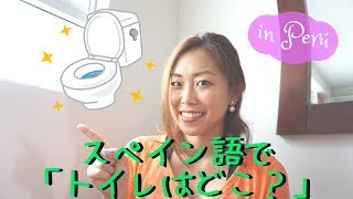 旅先で役立つ！スペイン語「トイレ」フレーズ｜Where is the bathroom? in SPANISH | japotina#023