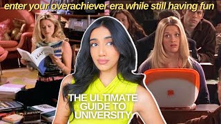 how to CONQUER university | studying, mindset, time management, friends, boys, partying and regrets