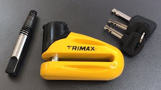 [623] Bolt Extractor vs. TriMax Motorcycle Disc Brake Lock (Model T665)