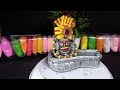 How To Make Clay Ujjain Mahakal Shivling With Super Clay, Diy Clay Shivling idol