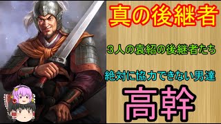 袁紹陣営は袁紹の死後、袁譚、袁尚の他にも後継者争いの戦いをした男がいたという考察！もう一人の後継者【ゆっくり三国志小話】