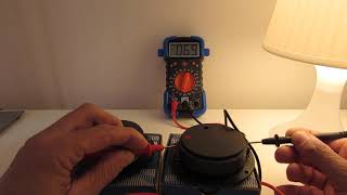 Testing The Tweeter Philips AD 0160 / T8 Impedance  - Ex Ebay Auction