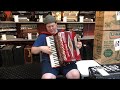 italo american triple musette accordion