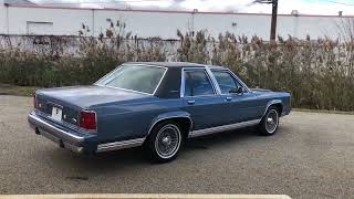 1988 Ford Crown Victoria Walk Around, Start up, Engine