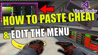 HOW TO PASTE A CHEAT \u0026 EDIT THE MENU/GUI