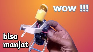 cara membuat mainan robot !!!  bisa memanjat