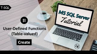 51. Table-valued Function in T-SQL | SQL Server Tutorial in Hindi