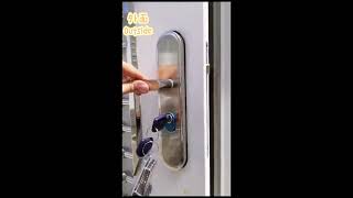 劳动节快乐🥰Happy Labor Day 防盗门锁坏了?Anti-theft door lock is broken? #安装 #install #sllocksmith