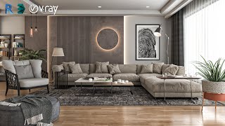 Revit To 3Dsmax Vray 5 Interior Rendering #5