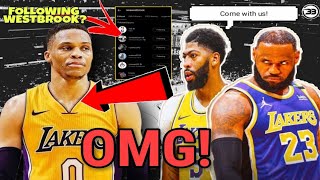 LeBron James And Anthony Davis Secretly Recruiting Russell Westbrook | LAKERS MASTER PLAN