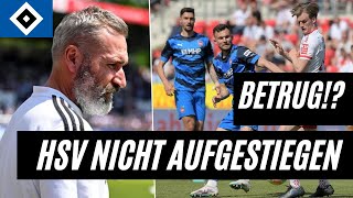 Der HSV steigt ,,noch" nicht auf! Der große Betrug!? HSV Realtalk