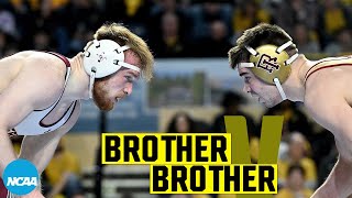 Brothers Nathan and Matt Lackman meet in finals of DIII wrestling championship