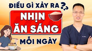 Điều gì xảy ra khi bạn nhịn ăn sáng mỗi ngày? Ăn đêm đều đặn mỗi ngày? | dr hiếu