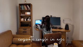 a day in our life | corporate couple in NYC