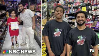 Making the grade: Deli owner exchanges groceries for good grades