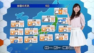 ★お天気キャスター解説★ 7月6日(水)の天気