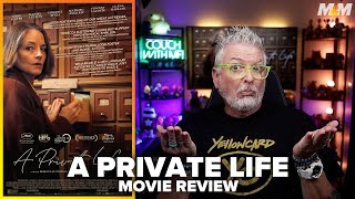 A Private Life (2025) Movie Review | Vie Privée