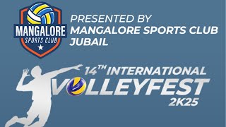 MANGLORE SPORTS CLUB 14th INT. VOLLEYFEST 2K25, DAY 1