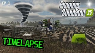 FIRST LOOK AT FARMING SIMULATOR 25 - Plowing in Hutan Pantai -  EP1