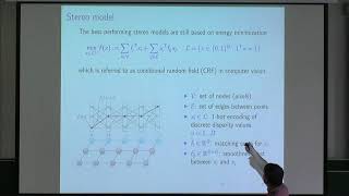 VMVW01 | Prof. Thomas Pock | End-to-end learning of CNN features in in discrete optimization models