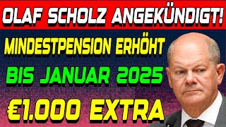 Gesetzliche Rentenversicherung: Mindestrente steigt auf 1.000€!  Ab 2025 - Alle Details hier