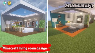 MINECRAFT DECORATIONS IDEAS [Minecraft living room design] (minecraft living room ideas)