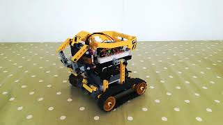 Driving Lego Technic Rover controlled by Raspberry Pi