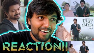 Soul Of Varisu Full Video | REACTION!! | Varisu | Thalapathy Vijay | Vamshi | K.S. Chithra |Thaman S