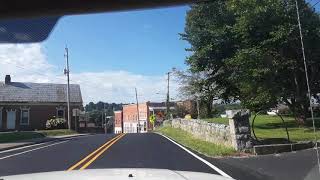 A ride through Rural Retreat, Virginia