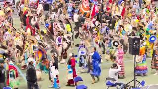 Grand Entry Saturday DDC New Year Pow wow January 6, 2024