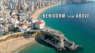 Flying over Benidorm Spain 🇪🇸 | Discover Costa Blanca (4K)