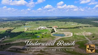 Underwood Ranch, Lampasas, Texas - 408.74 Acres