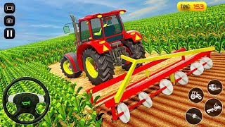 Grand Farming Tractor Simulator 2022 - Harvester Plowing Tractor Driving - Android Gameplay