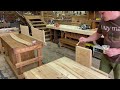 Скамейка из старого дуба. DIY Bench made of old oak. Своими руками. Router Features. Секреты фрезера