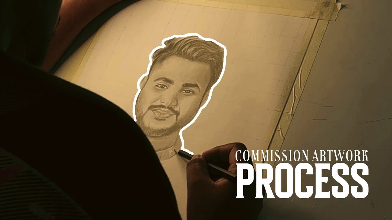How I Draw Commission Artwork Youtube