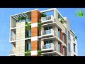 সাড়ে ৪ শতক জমিতে ২ ইউনিট ৬ তলা বাড়ির প্লান 6 storied building plan design with cost