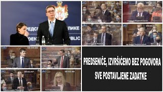 Skupština - Gospode, nema granica njihovog blama: SNS poslanici poručili Vučiću ...