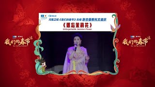 雷佳深情獻唱，在“茉莉花”悠揚婉轉的曲調中，詮釋不朽經典#河南衛視我們的春節 #chinaculture