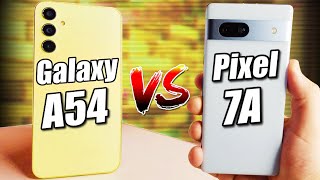 Samsung Galaxy A54 vs Pixel 7A | Which Should You Buy???
