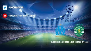O. Marseille vs Sporting CF 4/10/2022 UEFA Champions League Football Free Pick and Free Betting Tips