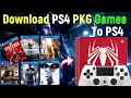 How To Download & Install PKG Games For PS4