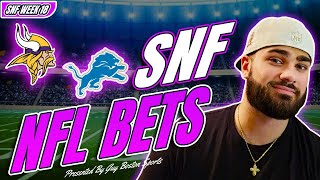 Vikings vs Lions Sunday Night Football Picks | FREE NFL Bets, Predictions, and Player Props!