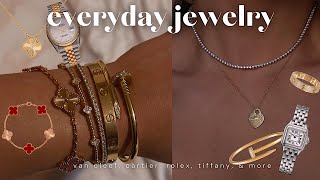 EVERYDAY LUXURY JEWELRY COLLECTION | Cartier, Rolex, Van Cleef, Tiffany, Mejuri,