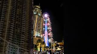 Dubai Burj Khalifa | New Year's EveFireworks 2023