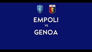 EMPOLI - GENOA | 2-2 Live Streaming | SERIE A
