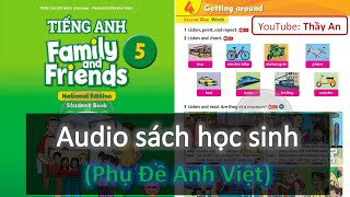 UNIT 4. GETTING AROUND | Audio Sách Học Sinh Tiếng Anh 5 Family and Friends National Edition Mới