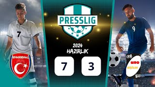 PressLig.Com SİVARSENAL (7-3) UNO BİŞİLER | 2025 Açılış Sezonu Karşılaşması Maç Yayını