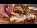 nutella bread loaf recipe chocolate brioche babka